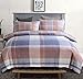 Exclusivo Mezcla Boho Bedding Duvet Cover Set, 3 Pieces Lightweight Comforter Cover with Pillow Shams (Queen Size)