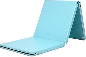 KaRaDaStyle Gymnastics Mat Folding Stretch Mats 71"x24"x2" Exercise Muscle Training Children Play Horizontal Bar Mat Yoga Sports Soundproof Home Use