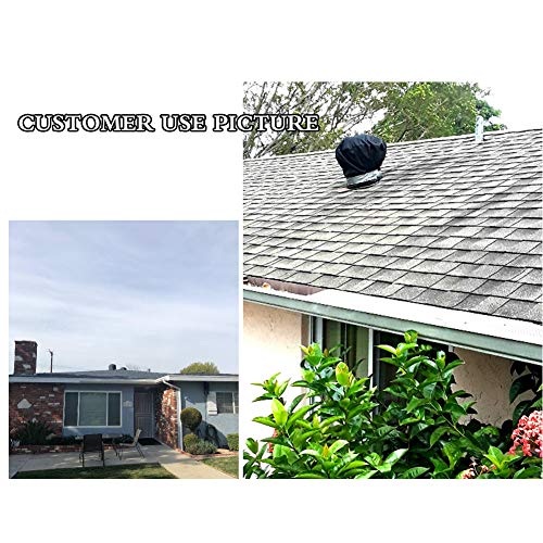 Roof Vent Cover, 20" Durable & Waterproof Roof Turbine Vents Cover