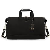 TUMI - Voyageur Rhys Expandable Duffel - Men's and Women's Weekender and Travel Bag - Black & Gold Hardware