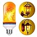 MASCOTKING LED Flame Effect Light Bulb- 4 Modes with Upside Down Effect,E26 Standard Base, Simulated Decorative Light,Flame Bulb for X-Mas Decoration/Hotel/ Bars/ Home/ Restaurants  (2 Pack)