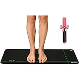 Grounding Mat for Feet - 10"x26.7" Conductive Earth Grounding Pad for Improved Sleep Energy Health, Magnetic Field Grounded P