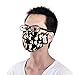 3 Pcs Unisex Dust Allergy Flu Masks Washable Activated Carbon Cotton Breath Healthy Safety Respirator Warm Ski Cycling Half Face Mouth Masks Filters Dust Pollen Allergens Flu Germs Home Surgical Masks