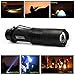 MIZOO Flashlight Mini LED Torch Zoomable Ultra Bright Aluminium Structures Waterproof with Flashlights Case