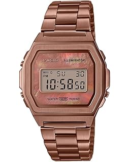 casio alarm chrono rose gold