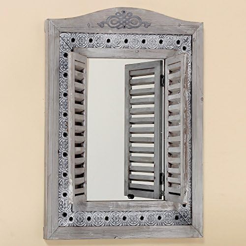 Immo Mirror Lindsay H73cm Material: Pinetree+ Glass/lat