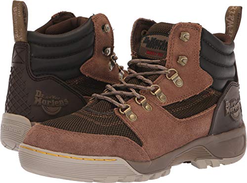 Dr. Martens Work Unisex Rapid Steel Toe 6-Tie Boot Otter Brown 7 M UK