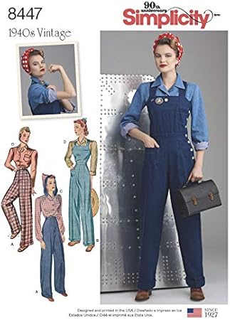 1940's womens dungarees