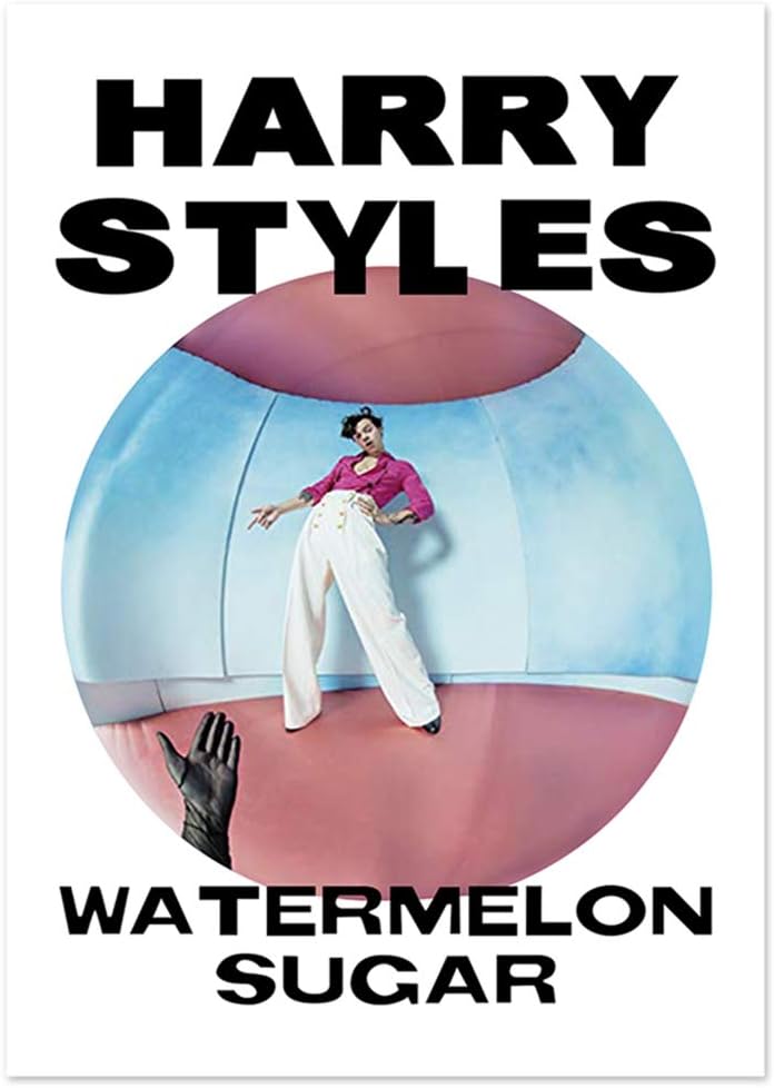 Rumbeast Harry Styles Poster, Newest Poster Sticker Wall Hanging Paintings Wall Sticker Best Gift for Fans(Style 02)