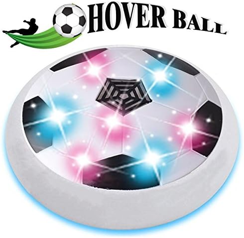DMbaby Cool Fun Toys for 3-8 Year Old Boys, Hover Football Easter Toys for 3-8 Year Old Girl Kids 3-8 Year Old Gifts Boys Toys Age 3-8 Easter Toys Gifts for Boys Kids Girls Children White NGDHB01