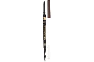 L'Oreal Paris Makeup Brow Stylist Definer Waterproof Eyebrow Pencil, Ultra-Fine Mechanical Pencil, Draws Tiny Brow Hairs and Fills in Sparse Areas and Gaps, Brunette, 0.003 Ounce (1 Count)