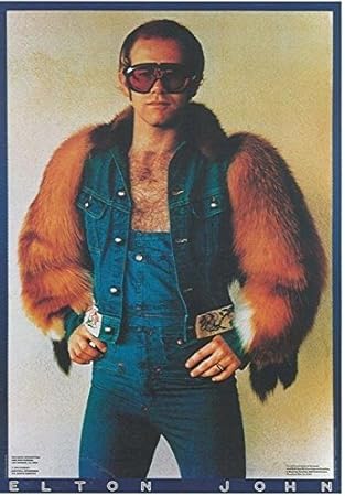 elton john jeans jacket