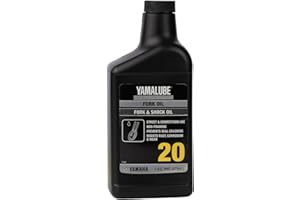 YAMAHA MOTOR Yamaha Original OEM Yamalube ACC-FORKF-00-20/20 Weight Performance Fork Oil - (1) 16 Ounce Bottle