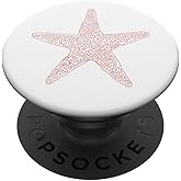 Rose White Starfish PopSockets Adhesive PopGrip