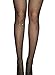 GO Love Women's Fashion Crystal Rhinestone Pantyhose Fishnet Tights Stockings