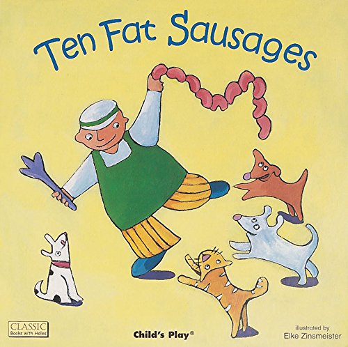 Ten Fat Sausages (Books with Holes (Board Books))