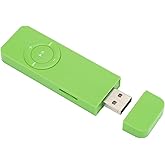 MP3 Player, 64GB Portable Digital Lossless Music MP3 Player, Portable HiFi Sound Mp3 Music Player, E Book Listen to Novels Mini Player, for Students Kids(Green)