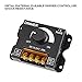 TORCHSTAR PWM Dimming Controller for LED Strip Light, DC 12V - 24V Dimmer Knob ON/OFF Switch with Aluminum Housing, Single Channel 30A 5050 3538 5630 Single Color Light Ribbon
