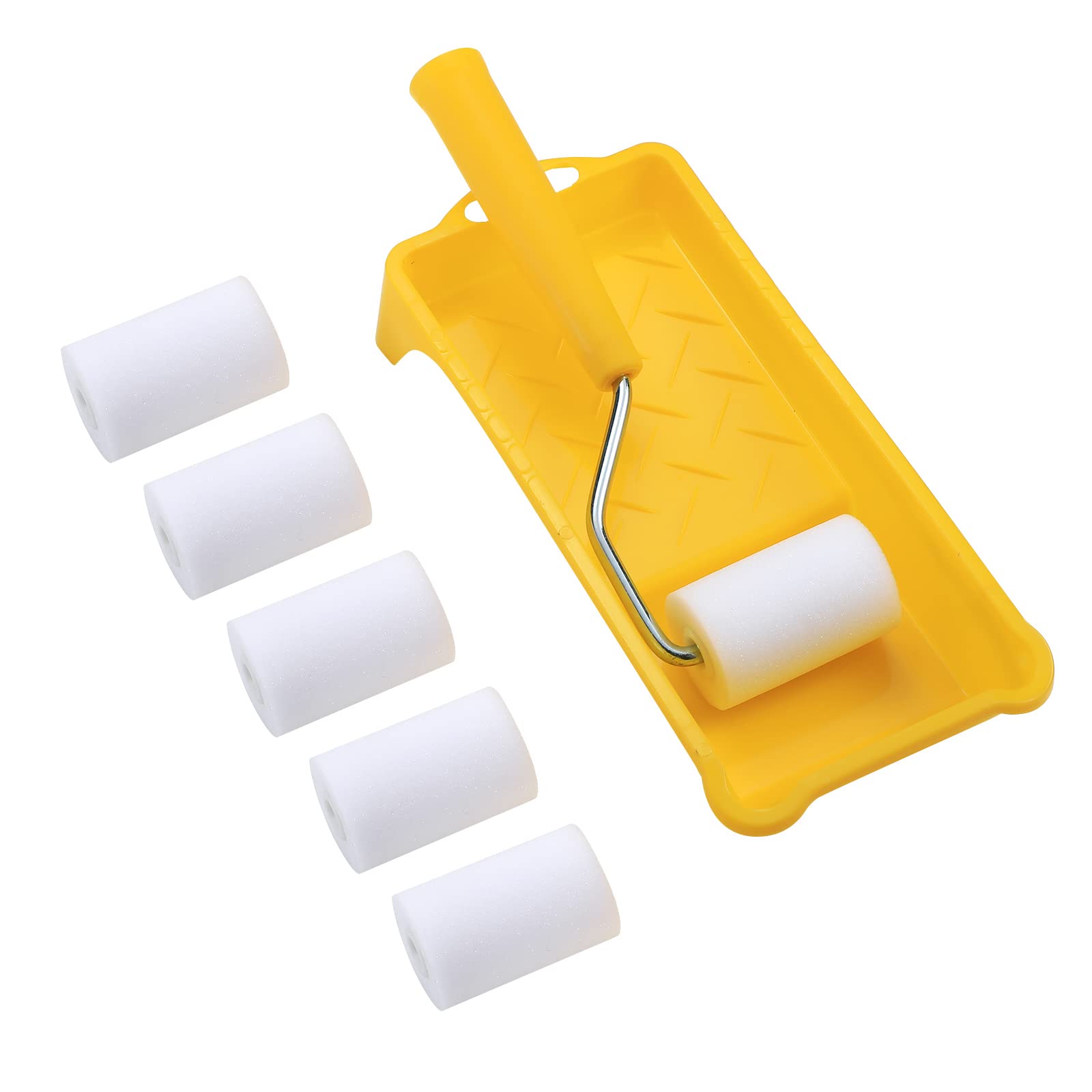 Foam Paint Roller, 2 Inch Mini Paint Roller Kit