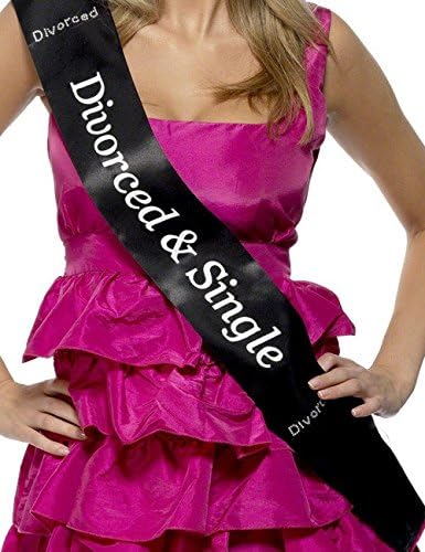 Divorced and Single Sash