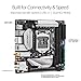 ASUS ROG Strix Z370-I Gaming LGA1151 (Intel 8th Gen) DDR4 DP HDMI M.2 Z370 Mini ITX Motherboard with onboard 802.11ac WiFi, Gigabit LAN and USB 3.1