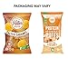 BETTER THAN GOOD Keto Protein Puffs | 16g Protein, 2 Servings of Fruits & Veggies | Paleo, Low Sugar, Low Calories, Gluten Free, Diabetic Friendly Keto Snacks (Sampler 4 Count Packof 1)