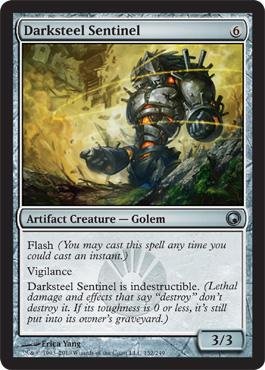Magic: the Gathering - Darksteel Sentinel - Scars of Mirrodin