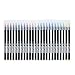 24 Color Super Markers Watercolor Soft Flexible Brush Tip Pens Set - Fine & Broad Lines, Vibrant Colors - Children & Adult Coloring Books, Manga, Comic, Calligraphy, Art