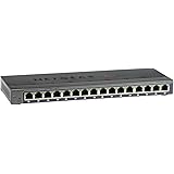 NETGEAR GS116Ev2 16-Port Gigabit Smart Managed Plus Switch, ProSAFE Lifetime Protection