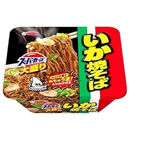 エースコック スーパーカップ 大盛り いか焼そば 167g×12個