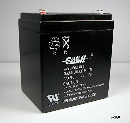 UPC 765105521095, Casil CA1250 12v 5ah for ARJO Chair Lift SLA Replacement Battery