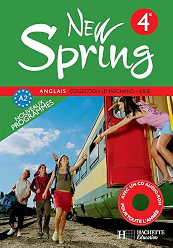 Download Anglais 4e New Spring (1CD audio) PDF