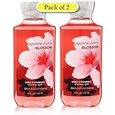 Bath & Body Works Shea Enriched Shower Gel, Japanese Cherry Blossom, 10 oz (Pack of 2)