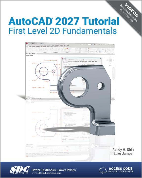 Amazon.com: AutoCAD 2025 Tutorial First Level 2D Fundamentals