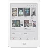 Kobo Clara Colour | Colour eReader | 6" Glare-Free Colour and Ink Kaleido 3 Display | Dark Mode Option | Waterproof | Audiobooks | 16GB of Storage | White