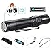 Bundle: olight m2r tactical flashlight cree led 1500 lumen most powerful pocket friendly hunting light power by 10a hdc 3500mAh 18650 battery with usb magnetic cable and olight patch