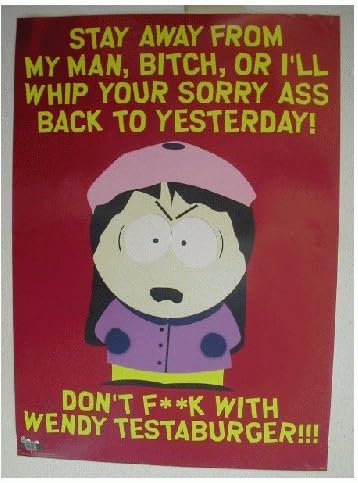Amazon Com South Park Poster Southpark Wendy Testaburger Prints Posters Prints