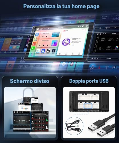 6G+128G 8 Core Android Car Radio for Suzuki Swift 2003-2010 10.1 Inch Touchscreen Wireless Car Radio Carplay Android Car Mirror Link Bluetooth FM/RDS/EQ/DSP WiFi GPS Navi Rear Camera