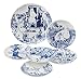 Moomin Valley Botanical Art Porcelain Dish Plate Set of 6 Yamaka MM170-52