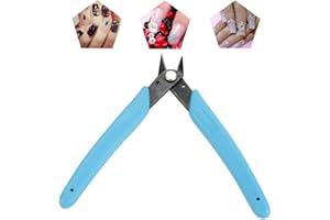 Rhinestone Remover Filfeel Nail Art Clipper Trimmer Beauty Nail Art Tool Professional Stainless Steel Nipper Nail Cutter Scissors Manicure Accessory Rhinestone Remover