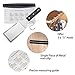 Leonyo Griddle Spatula Set of 7, Stainless Steel Metal Spatulas Scraper for Flat Top Cast Iron Teppanyaki Grill BBQ, Pancake Flipper Hamburger Turners Utensil, Dishwasher Safe