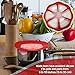 HomePop Boil Over Spill Stopper 12 Inch Red