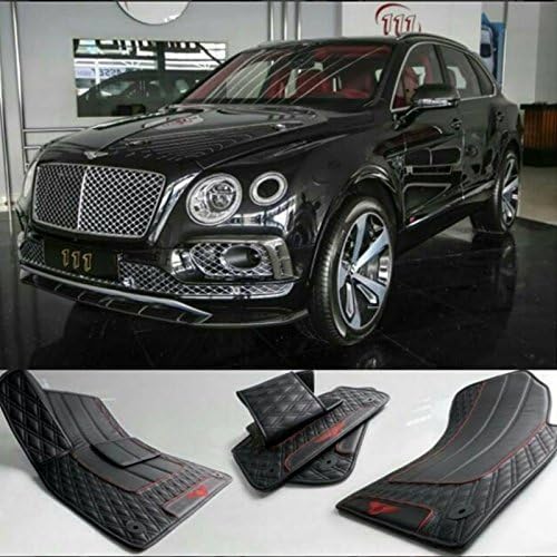 Bentley Bentayga SUV Handmade Eco Leather Floor Mats w/ Custom Options