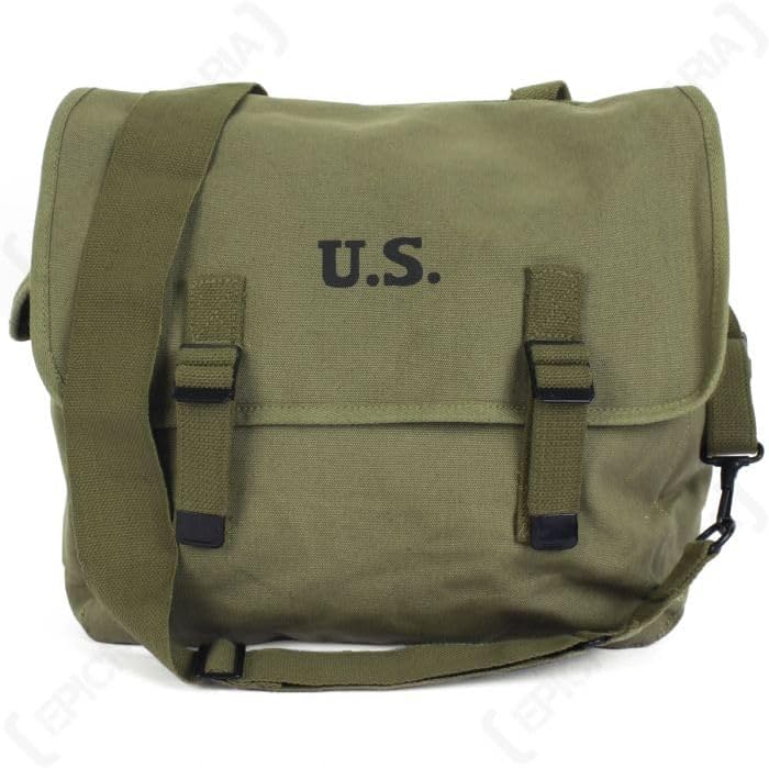 Amazon.com: WW2 US M1944 Haversack Field Bag Vintage OG Green