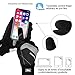 KINGSBOM Waterproof Warm Gloves - 3M Thinsulate Winter Touch Screen Thermal Gloves- for Cycling, Running, Riding, Outdoor Sports - for Women and Men – Black