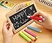 5xLunies Chalk Holder with Storage Hard Case - Blackboard Adjustable Clip Set for Teachers Kids School Office Drawing Board 3.7