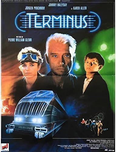 Terminus Affiche De Film 40x60 Cm 1987 Johnny Hallyday Pierre William Glenn Amazon Fr Cuisine Maison