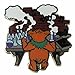Grateful Dead Owsley Bear Chemistry Lapel Pin Hard Enamel