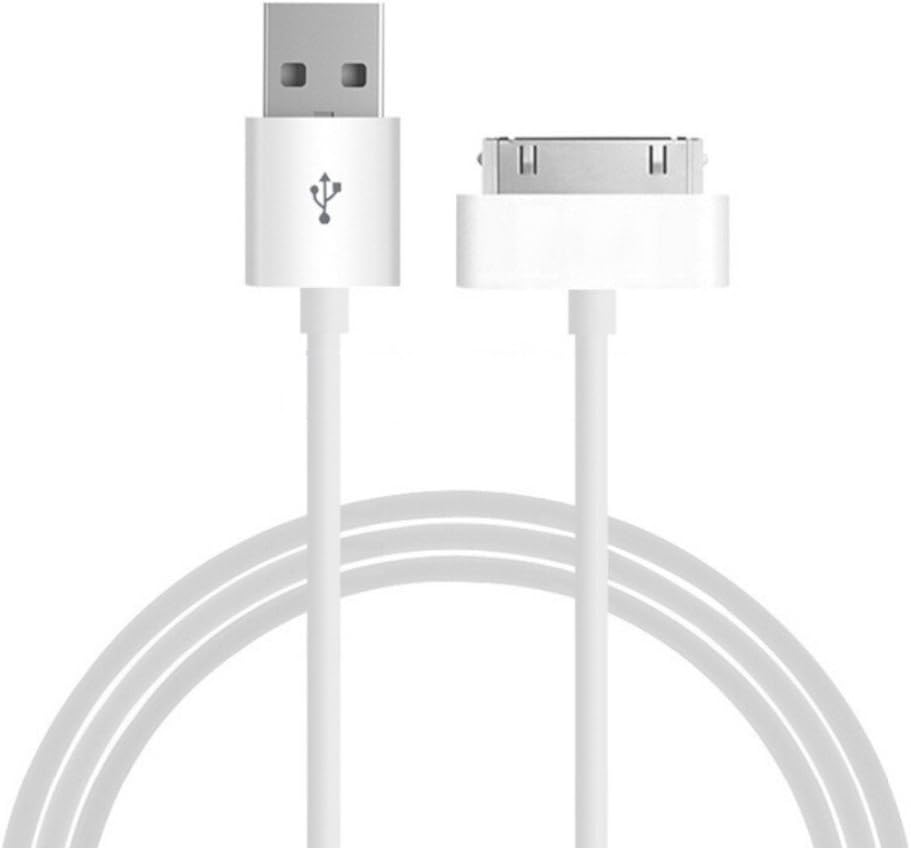 iZKA® Original iZKA 3-Pin USB Data Sync Charging Cable for Apple iPhone 4/4S/iPod Touch/iPad 2 - Life Time Warranty