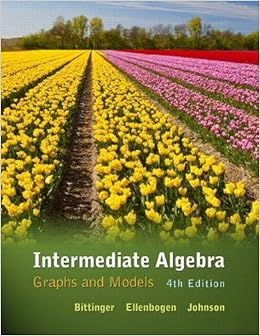 Intermediate Algebra Graphs Models Plus Mylab Math Mylab Statistics Access Card Package Bittinger Marvin Ellenbogen David Johnson Barbara 9780321760159 Amazon Com Books
